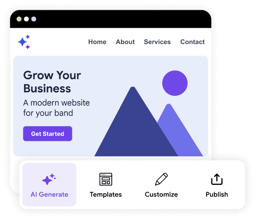 Grow your business website