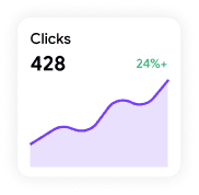 Clicks and analytics
