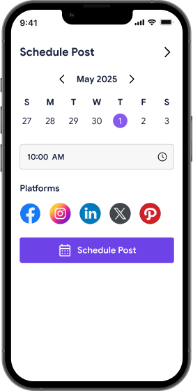 Schedule post