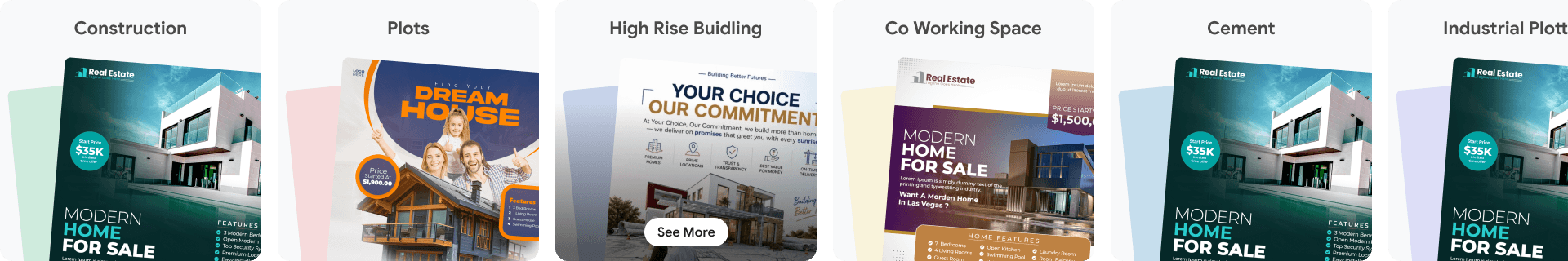 Real estate templates