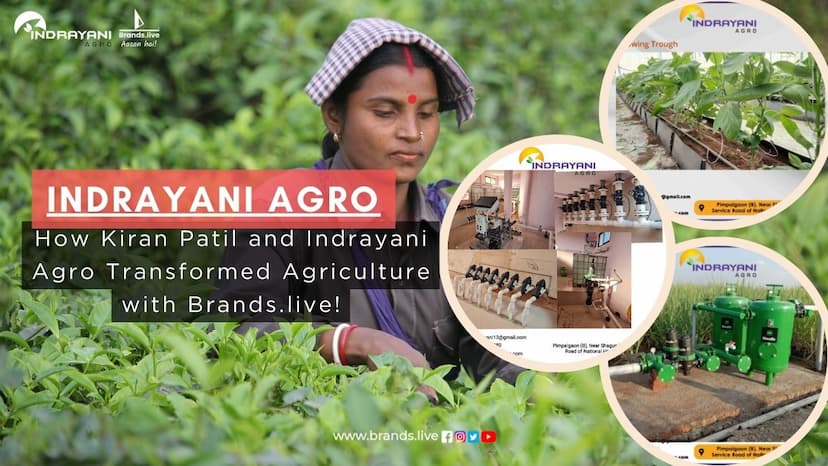 How Kiran Patil and Indrayani Agro Transformed Agriculture with Brands.live!