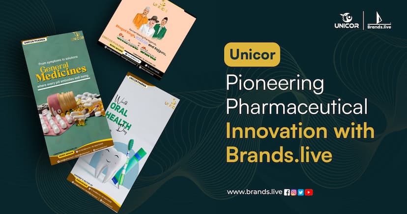 Unicor: Pioneering Pharmaceutical Innovation with Brands.live