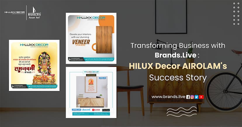 Transforming Business with Brands.Live: HILUX Decor AIROLAM&#8217;s Success Story