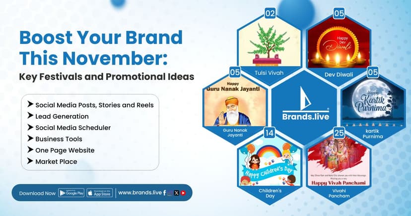 Boost Your Brand This November: Key Festivals and Promotional Ideas
