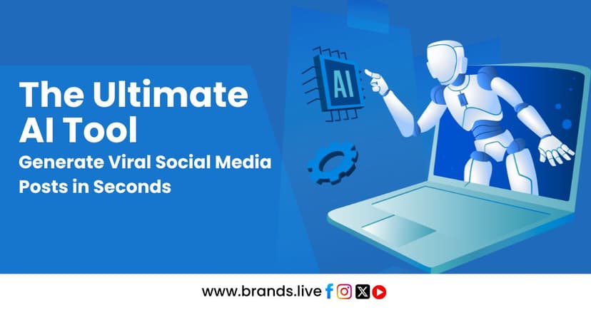 The Ultimate AI Tool to Generate Viral Social Media Posts in Seconds