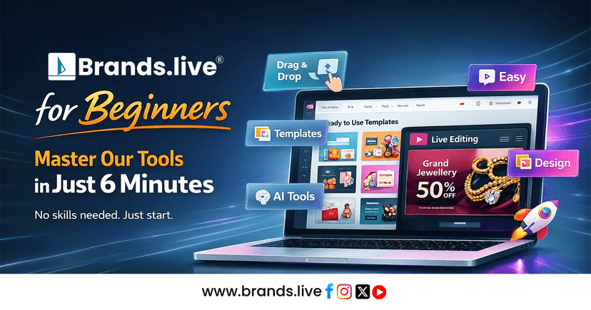 Brands.live for Beginners – Master Our Tools in 6 Minutes