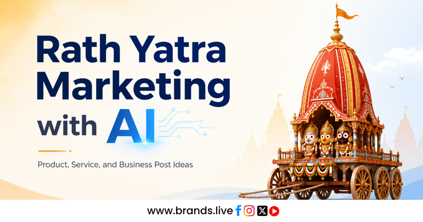 Rath Yatra Marketing with AI: Product, Service, and Business Post Ideas