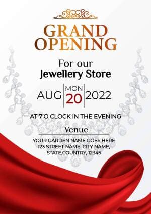 Grand Opening  (Invitation) flyer