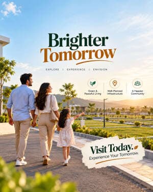 Real Estate marketing poster