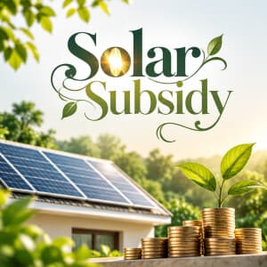Solar Subsidy templates