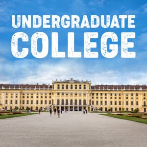 Undergraduate college templates