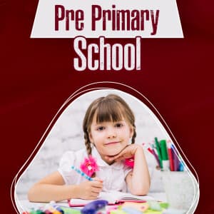 Pre Primary School templates
