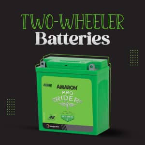 Two-Wheeler Batteries templates
