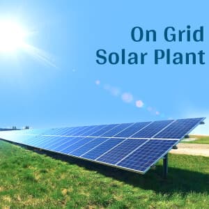 On Grid Solar Plant