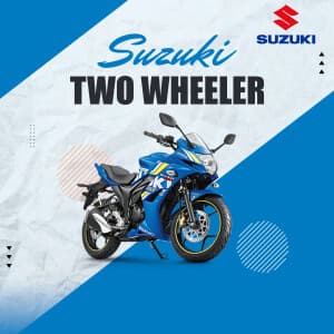 Suzuki Two Wheeler templates