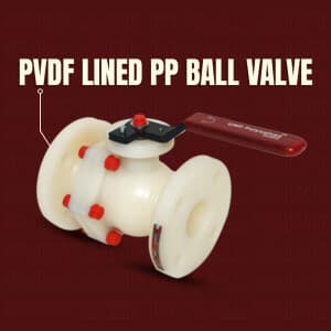 PVDF Lined PP Ball Valve