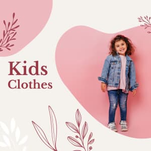 Kids clothes templates