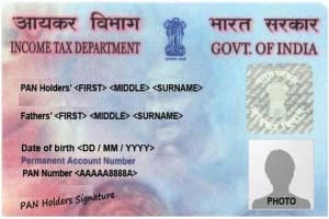 PAN Card templates