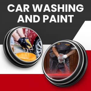 Car Washing & Paint templates