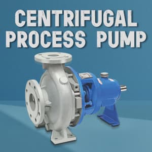 Centrifugal process pump