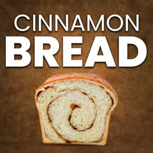 Cinnamon bread templates