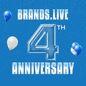 Brands.live 4th Anniversary