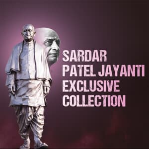 Sardar Patel Jayanti Exclusive Collection templates