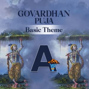 Govardhan Puja Basic Theme