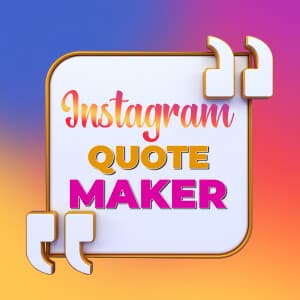 Instagram Quote maker