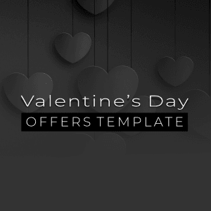 Valentine's Day Offer templates