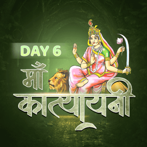 Day-6 Katyayani Maa templates