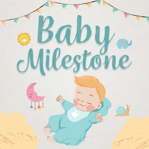 Baby Milestone templates