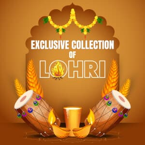Exclusive Collection of Lohri templates
