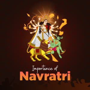 Importance of Navratri templates