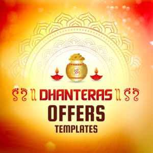 Dhanteras Offers Templates templates