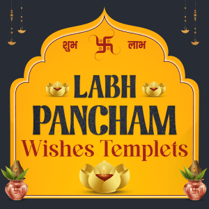 Labh Panchami Wish Templates templates