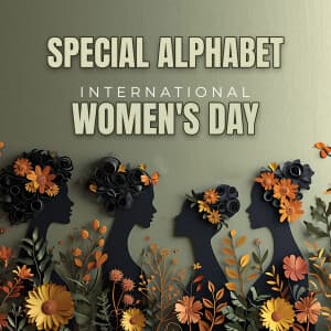 Special Alphabet - International Women's Day