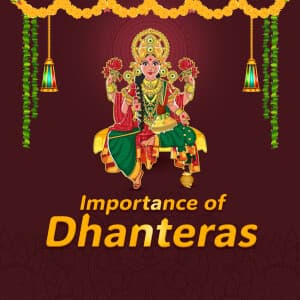 Importance of Dhanteras templates