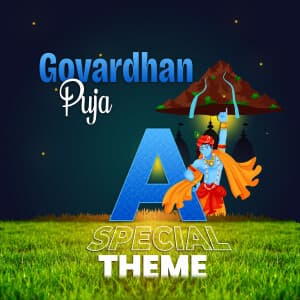 Govardhan Puja Special Theme templates