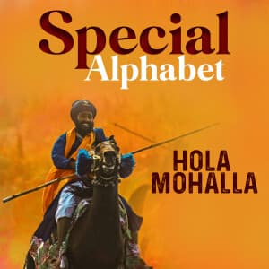 Special Alphabet - Hola Mohalla templates