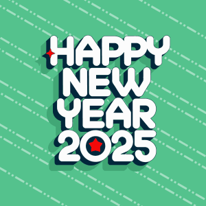 New Year Wishes 2025 templates