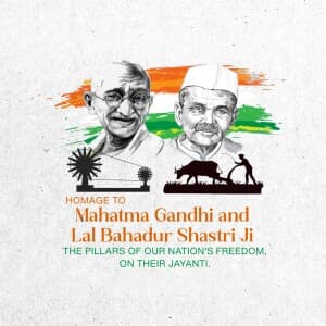 Gandhiji & Shashtriji Jayanti