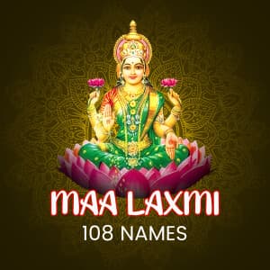 108 Lakshmi Names