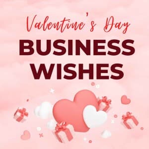 Valentine's Day Business Wishes templates