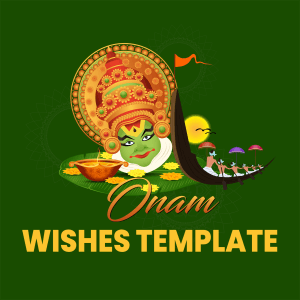 Onam Wishes Template templates