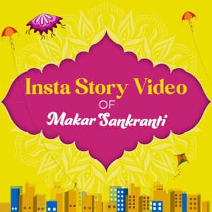 Makar Sankranti  Insta Story Video templates
