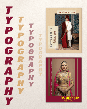 Typography templates