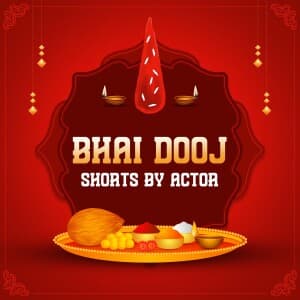 Bhai Dooj Shorts by Model