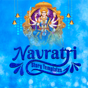 Navratri Story Templates templates