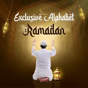 Exclusive Alphabet - Ramadan